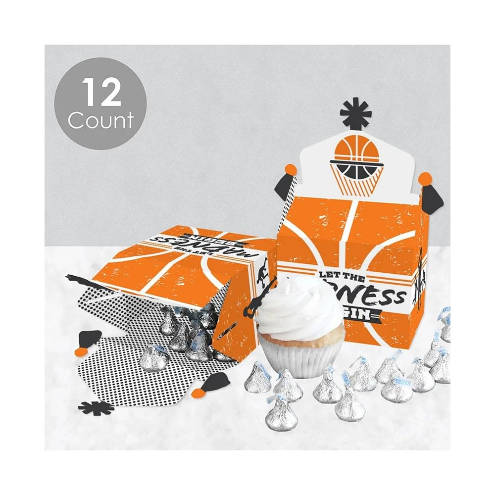 商品Big Dot of Happiness|Basketball - Let the Madness Begin - Treat Box Party Favors - College Basketball Party Goodie Gable Boxes - Set of 12,价格¥142,第3张图片详细描述