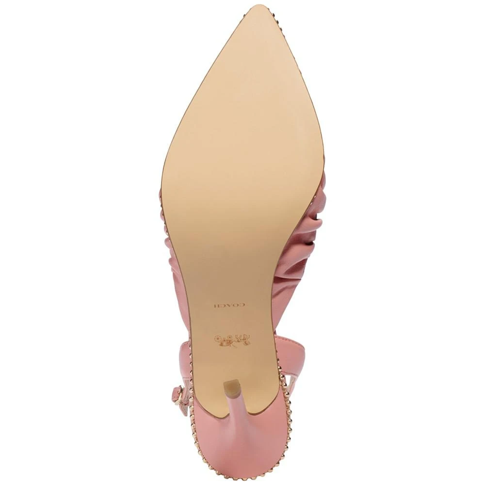 商品Coach|Women's Wionna Pointed Slingback Pumps,价格¥879,第5张图片详细描述