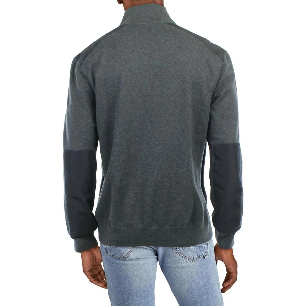 商品Ralph Lauren|Polo Ralph Lauren Mens 1/4 Zip Mock Neck Pullover Sweater,价格¥478,第2张图片详细描述