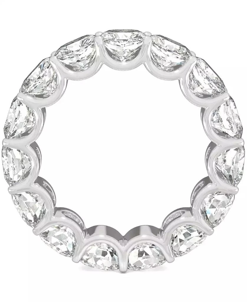 商品Charles & Colvard|Moissanite Eternity Band (9 ct. t.w. DEW) in 14k White Gold,价格¥26623,第4张图片详细描述