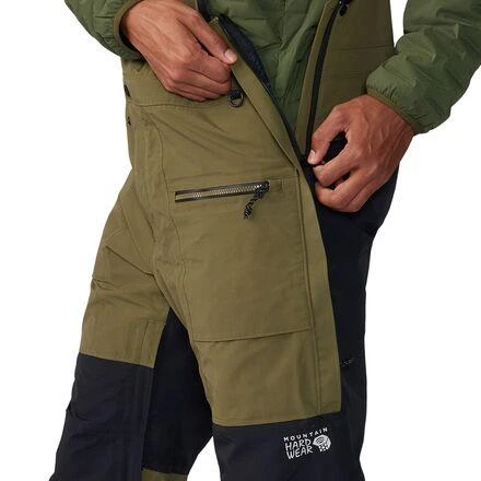 商品Mountain Hardwear|First Tracks Bib Pant - Men's,价格¥1493,第5张图片详细描述