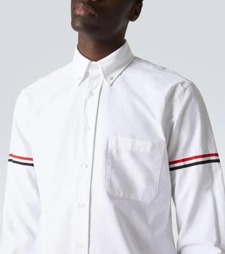 商品Thom Browne|罗缎臂章衬衫,价格¥5028,第5张图片详细描述