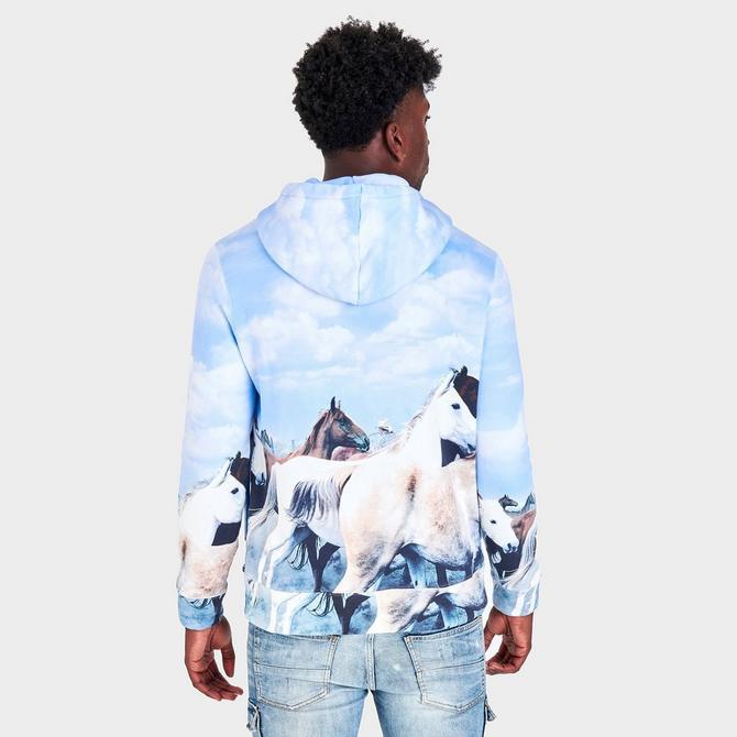 Men's Polo Ralph Lauren Polo Sport Wild Horses Graphic Hoodie商品第4张图片规格展示