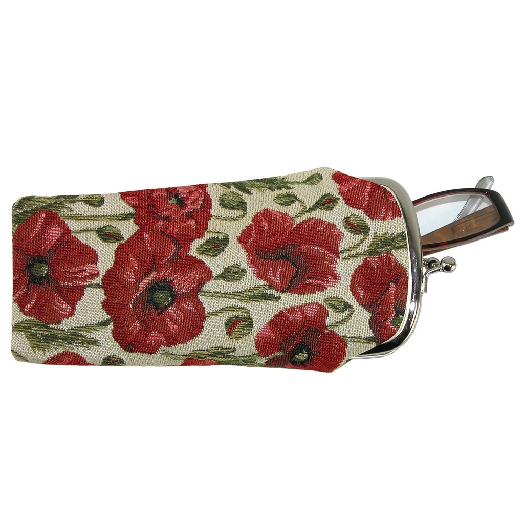 商品CTM|Women's Poppy Print Tapestry Glasses Case,价格¥240,第2张图片详细描述