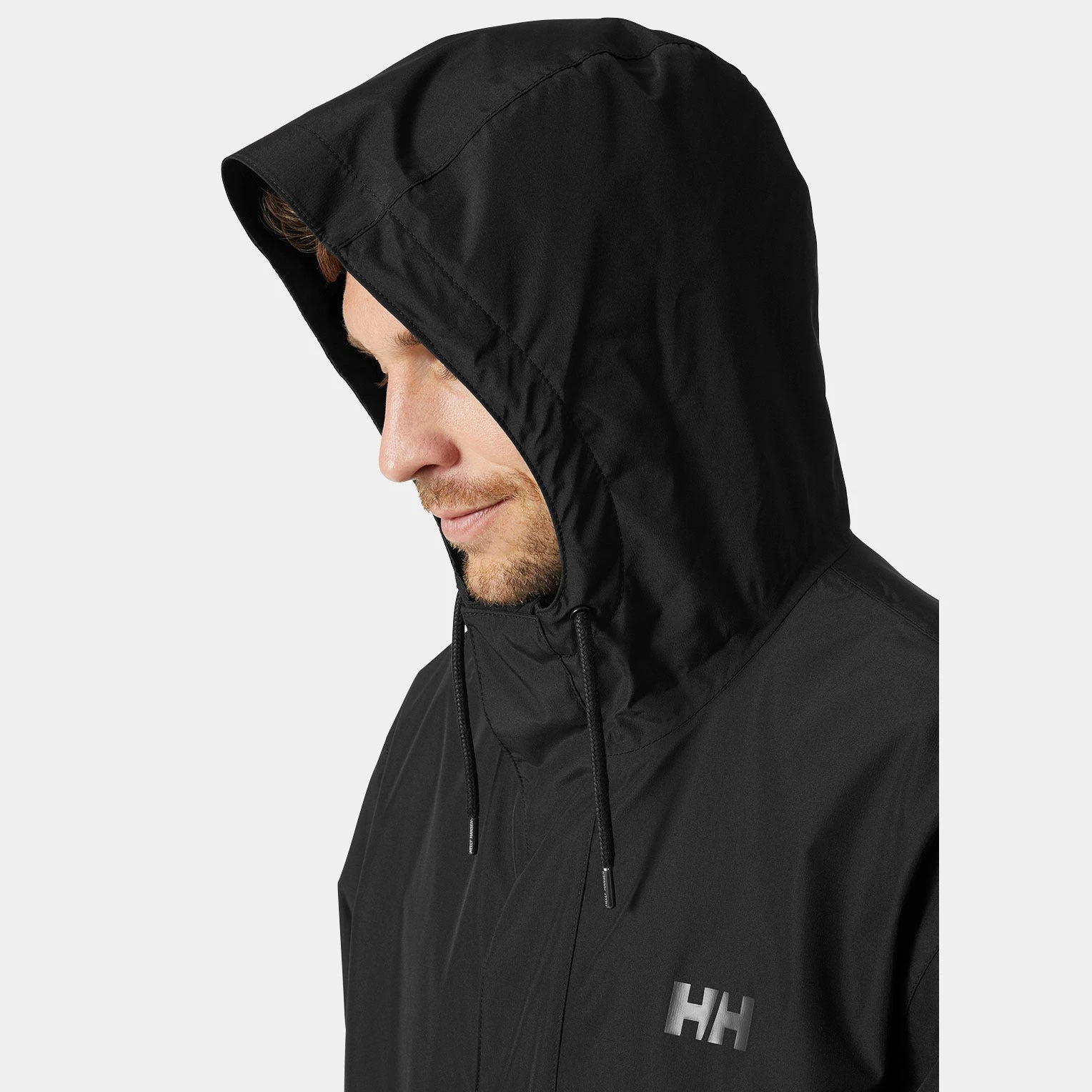 商品Helly Hansen|Helly Hansen 男士户外冲锋衣 53955990BLACK 黑色,价格¥2110,第6张图片详细描述