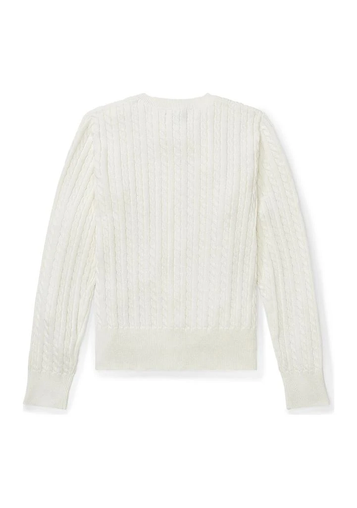 商品Ralph Lauren|赵露思同款女大童纯棉针织开衫,价格¥360,第2张图片详细描述