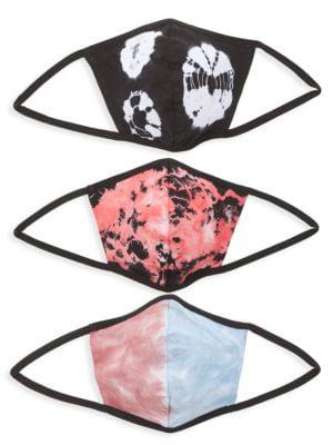 3-Pack Tie-Dye Face Mask Set商品第1张图片规格展示