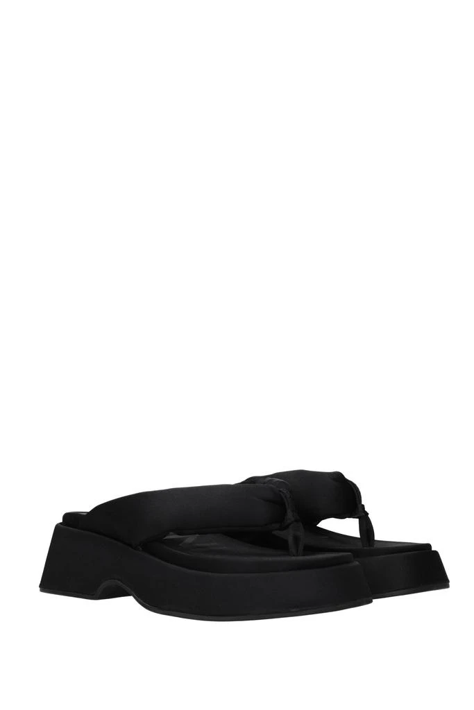 商品Ganni|Flip flops Fabric Black,价格¥1047,第2张图片详细描述