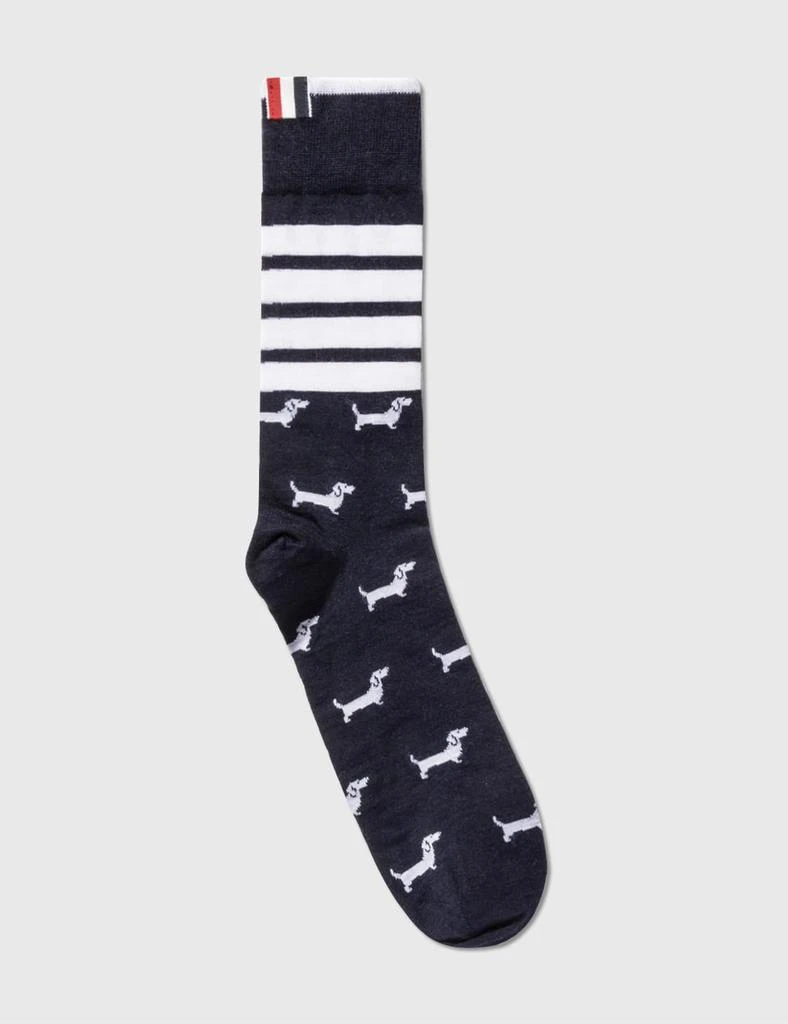 商品Thom Browne|4-Bar Lobster and Hector Socks,价格¥726,第2张图片详细描述