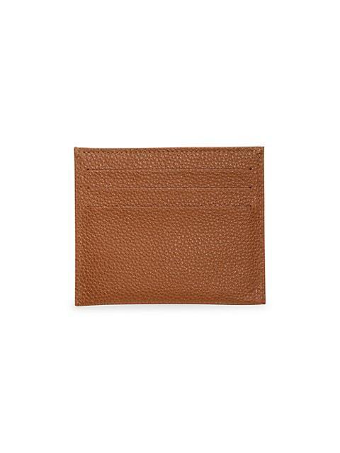 商品Longchamp|Le Foulonné Leather Card Case,价格¥511,第4张图片详细描述