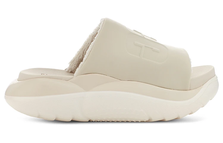 商品[国内直发] UGG|LA 云系列 织物 软底时尚 休闲拖鞋 女款 海盐色,价格¥593,第3张图片详细描述