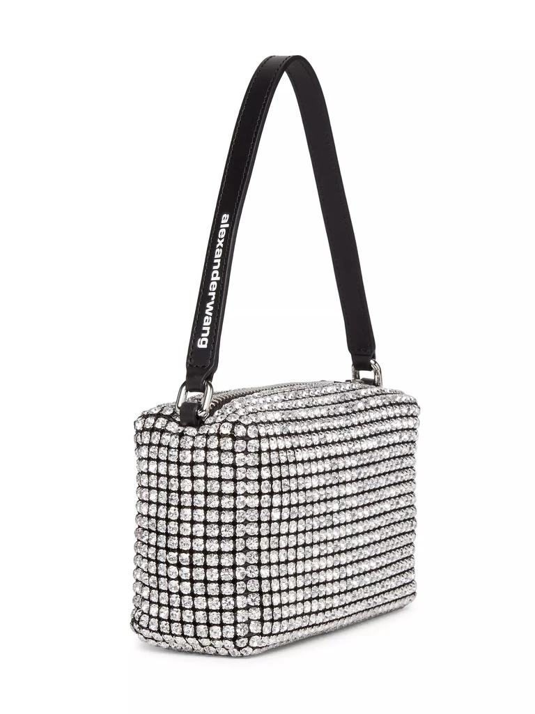 商品Alexander Wang|Medium Heiress Rhinestone Mesh Pouch,价格¥5287,第4张图片详细描述