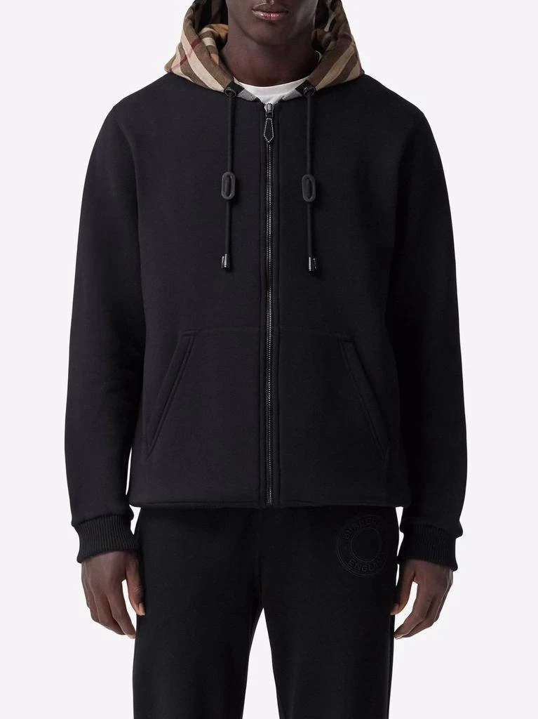 商品Burberry|Check hood hooded top,价格¥5523,第3张图片详细描述