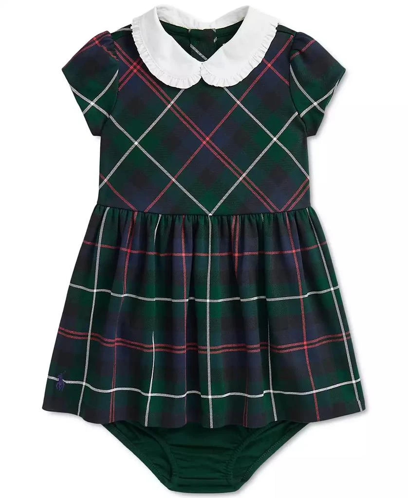 商品Ralph Lauren|Baby Collared Plaid Dress,价格¥362,第1张图片