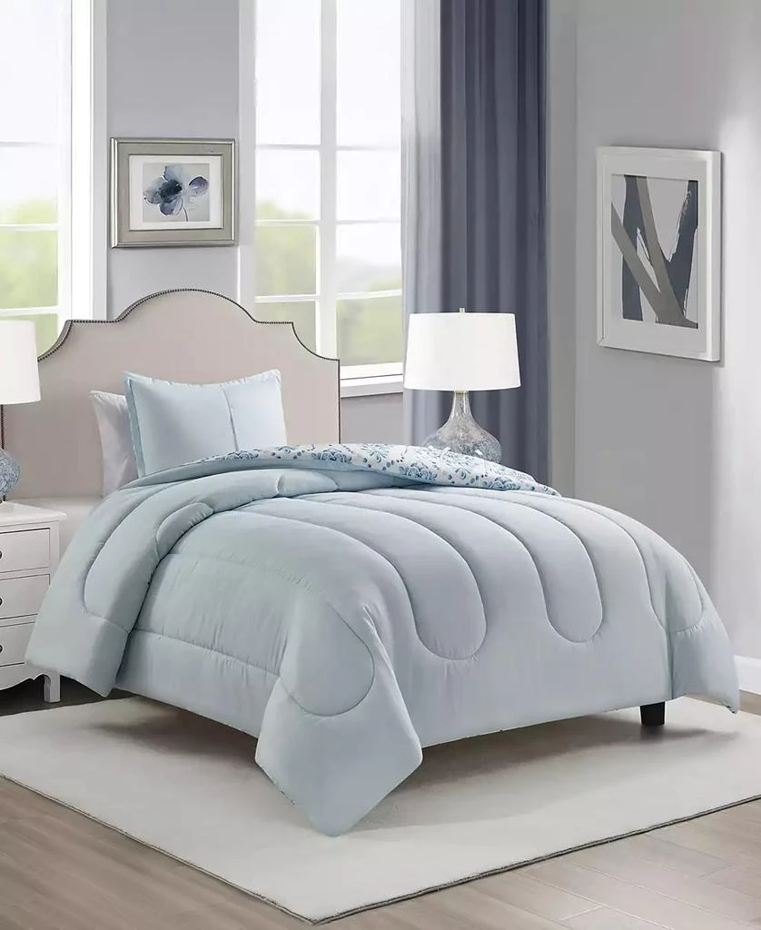 商品Sunham|Mercer 3-Pc. Comforter Set, Exclusively at Macy’s,价格¥179,第4张图片详细描述