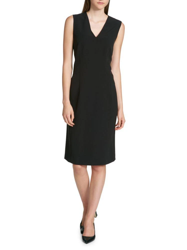 商品Donna Karan|Sleeveless Sheath Dress,价格¥514,第1张图片