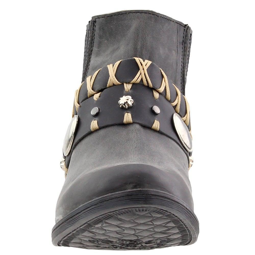 商品Corral Boots|Q5064 Studded Round Toe Cowboy Booties,价格¥733,第7张图片详细描述