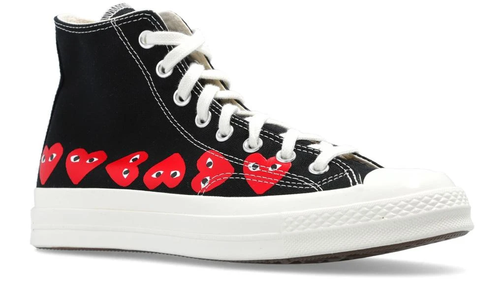 商品Comme des Garcons|Chuck 70 High X Comme Des Garçons Play sneakers,价格¥1271,第3张图片详细描述