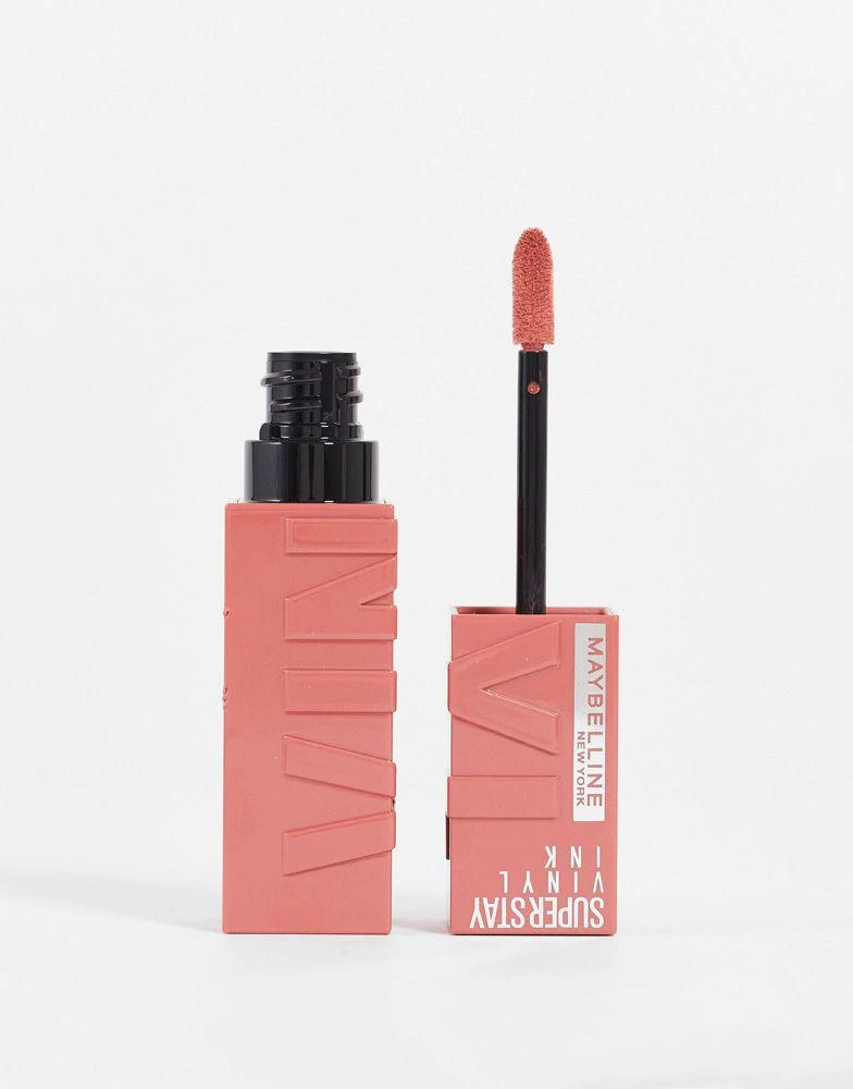 商品Maybelline|Maybelline SuperStay Vinyl Ink Long Lasting Liquid Lipstick - Peachy,价格¥107,第1张图片