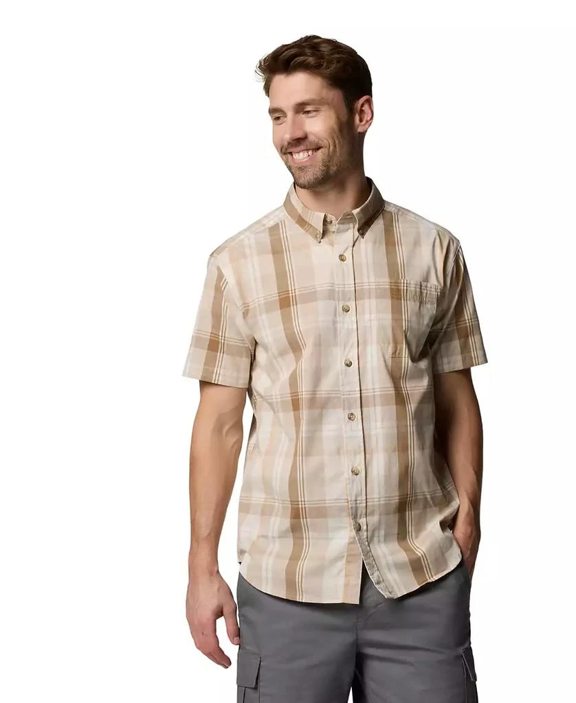 商品Columbia|Men's Rapid Rivers Short Sleeve Plaid Shirt,价格¥187,第1张图片