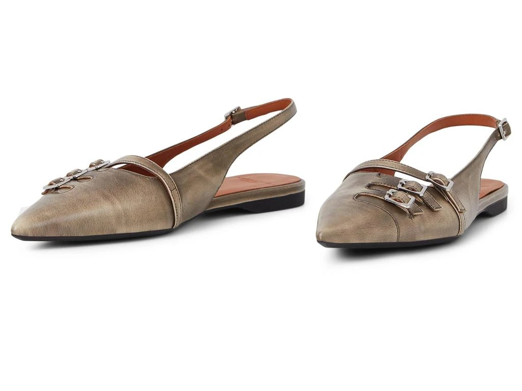 商品Vagabond Shoemakers|Hermine Leather Slingback Flat,价格¥1042,第1张图片