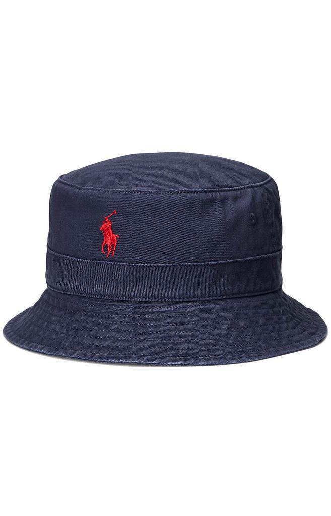 商品Ralph Lauren|Twill Loft Bucket Hat - Newport Navy,价格¥247,第1张图片