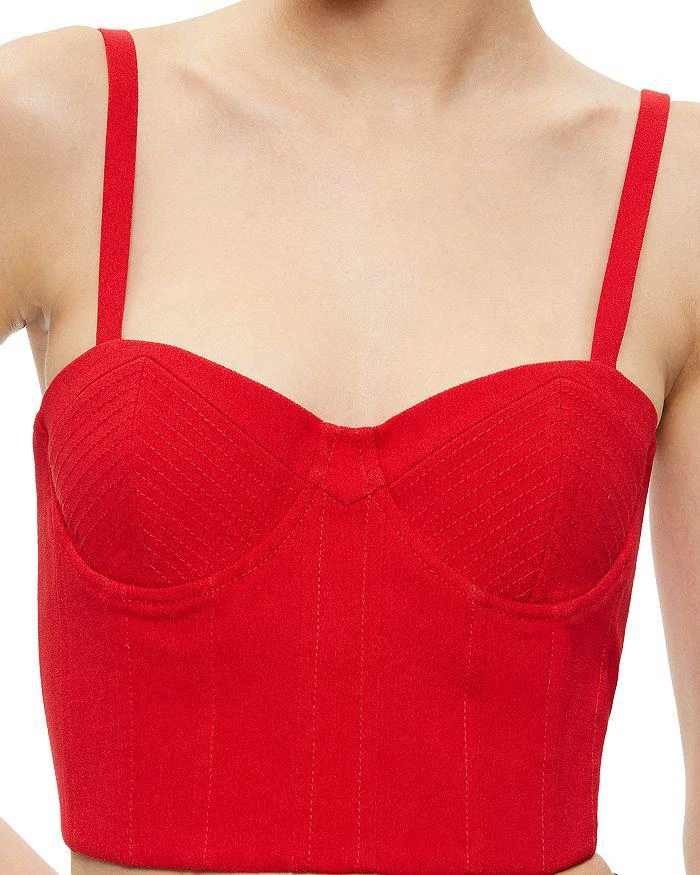 商品Alice + Olivia|Adara Bustier Top,价格¥658,第3张图片详细描述