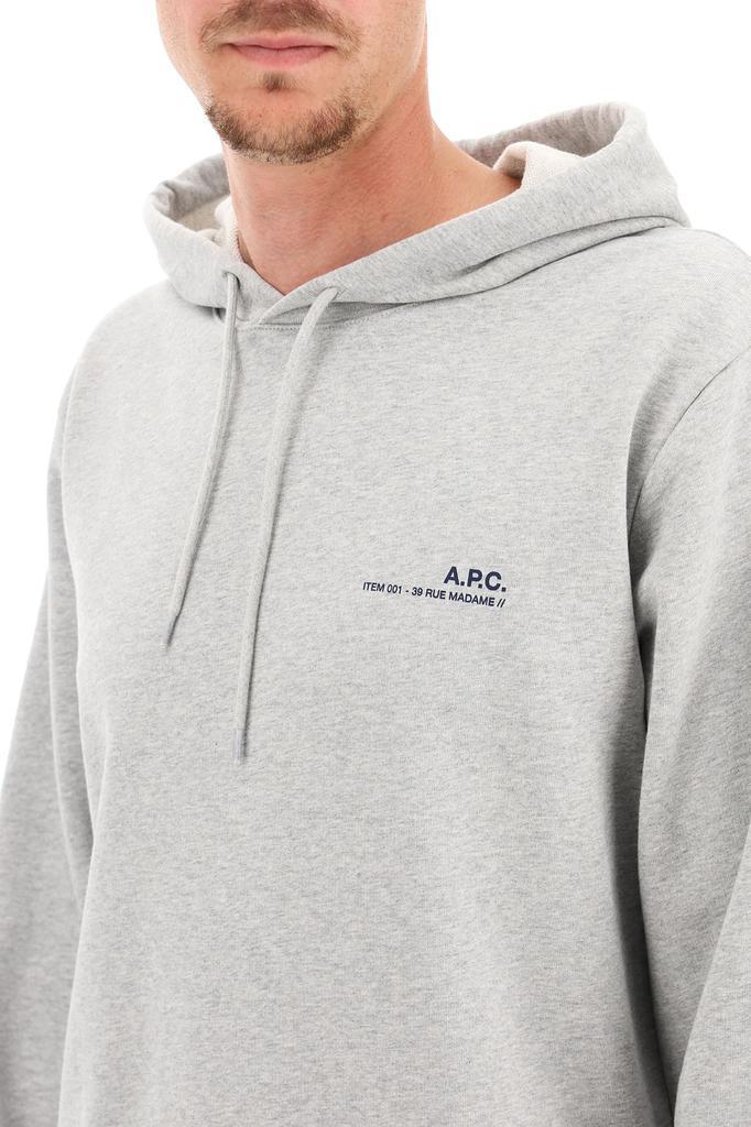 商品A.P.C.|ITEM 001 LOGO PRINT HOODIE,价格¥1161,第7张图片详细描述