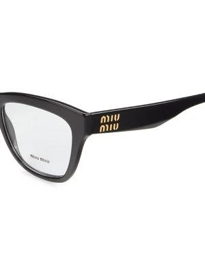 商品Miu Miu|54MM Cat Eye Eyeglasses,价格¥1201,第3张图片详细描述