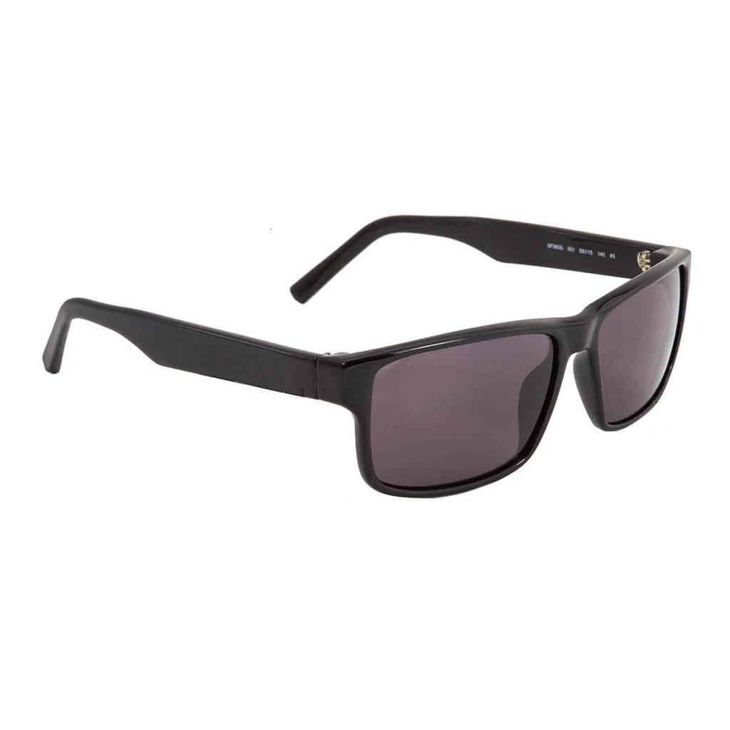 商品Salvatore Ferragamo|Grey Rectangular 58 mm Men's Sunglasses SF960S 001 58,价格¥450,第1张图片