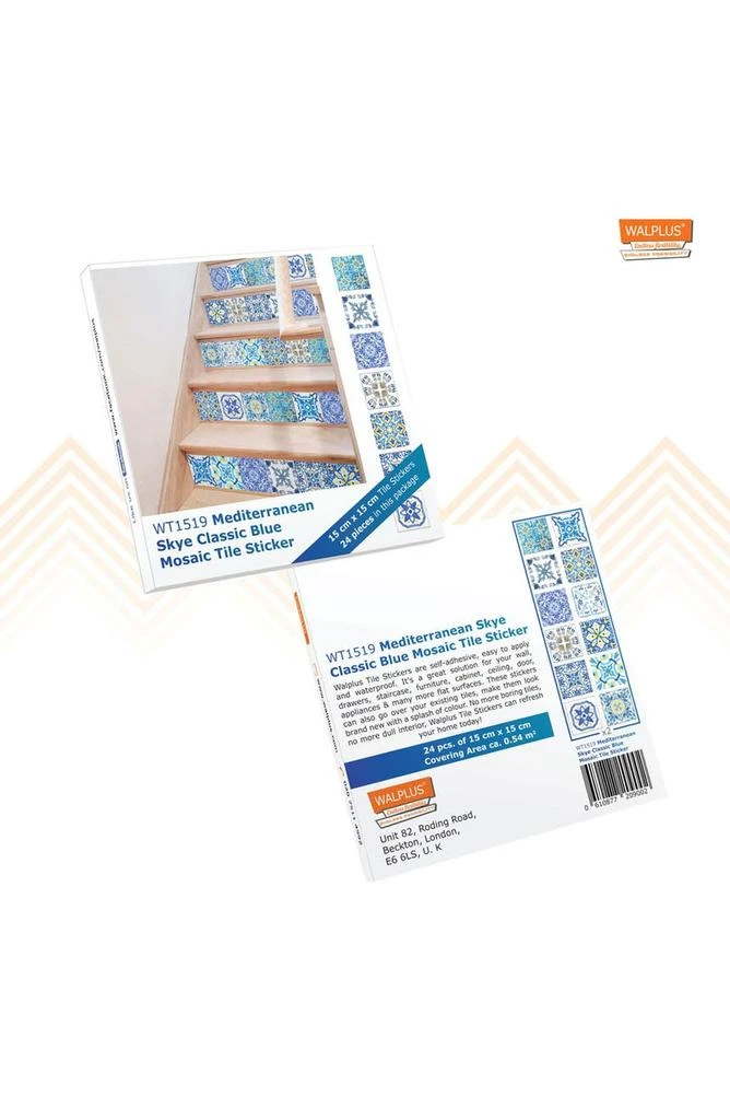 Sky Blue Tile Wall Decals 商品
