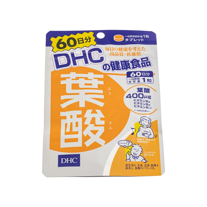 商品[国内直发] DHC|DHC 叶酸 60天 60颗装,价格¥149,第3张图片详细描述