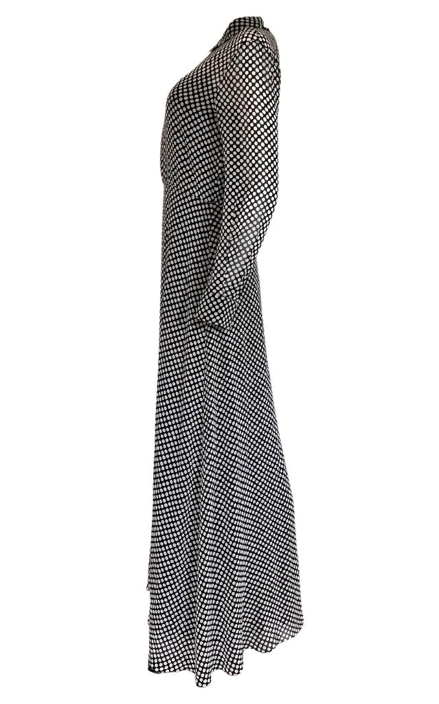 Silk Polka Dot Maxi Dress 商品