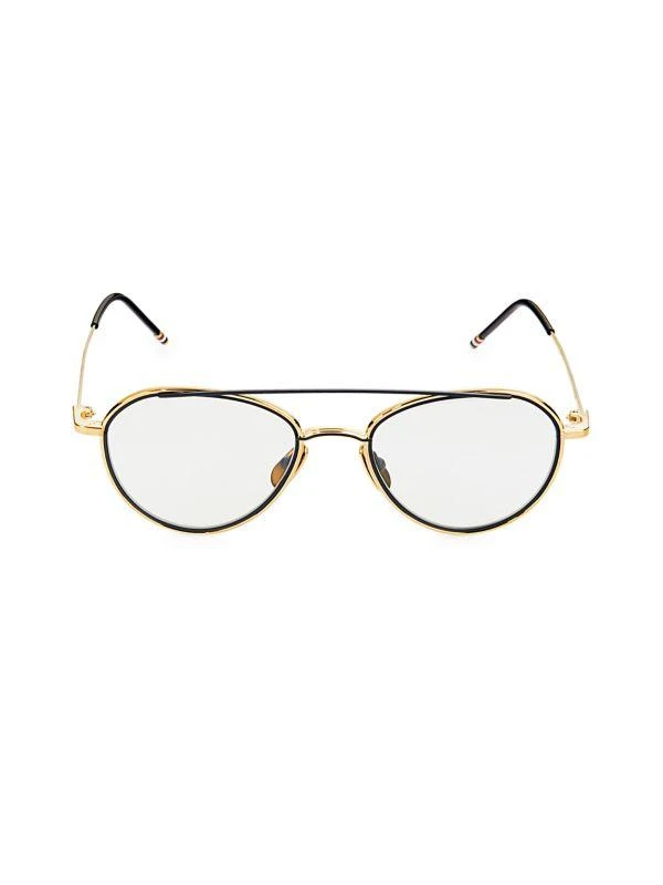 商品Thom Browne|53MM Aviator Eyeglasses,价格¥2247,第1张图片