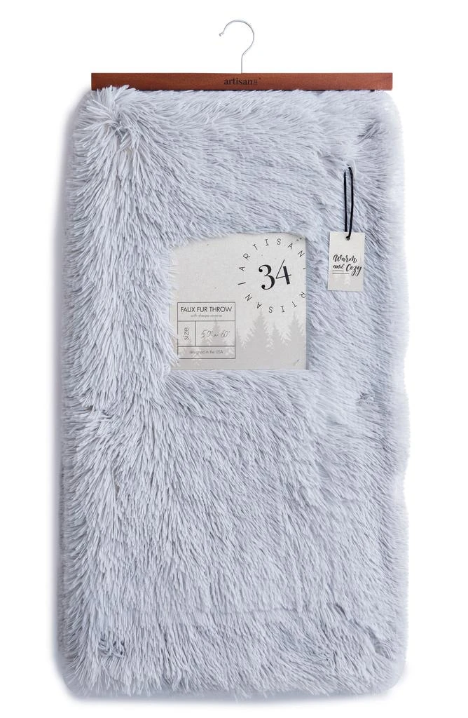 商品ARTISAN 34|High Pile Faux Fur Throw Blanket,价格¥103,第1张图片