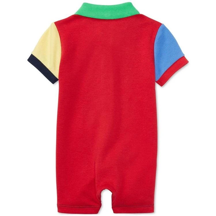 商品Ralph Lauren|Colorblocked Shortall, Baby Boys (0-24 months),价格¥133,第5张图片详细描述