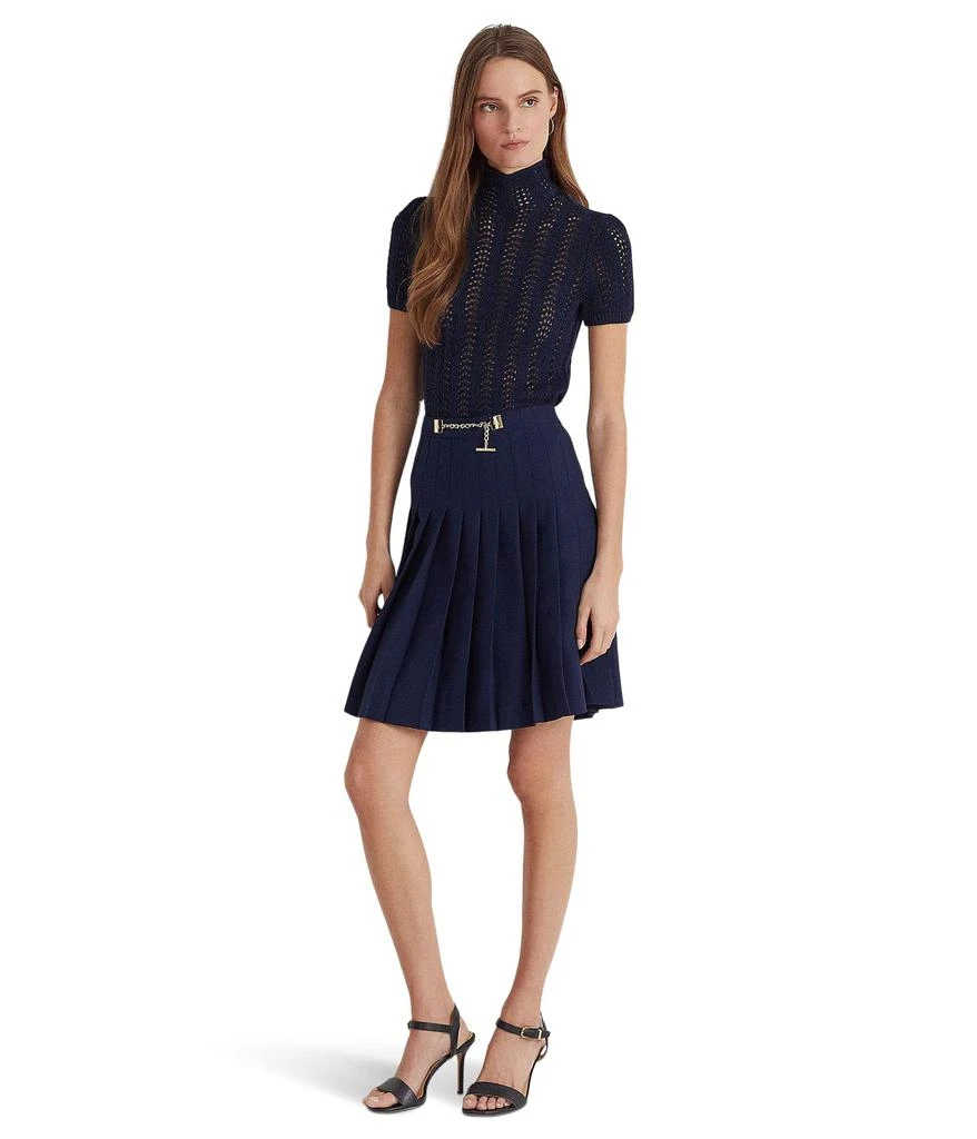 商品Ralph Lauren|Pleated Georgette Skirt,价格¥1322,第4张图片详细描述