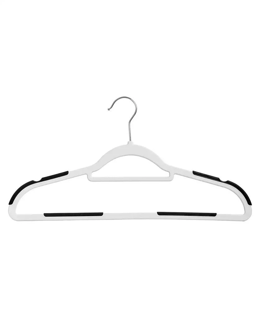 商品Honey Can Do|50-Pack Slim Plastic Hangers with Anti-Slip Rubber Grips,价格¥591,第5张图片详细描述