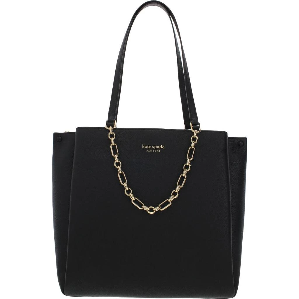 商品Kate Spade|Kate Spade Carlyle Women's Pebbled Leather Signature Tote Handbag,价格¥2112,第2张图片详细描述