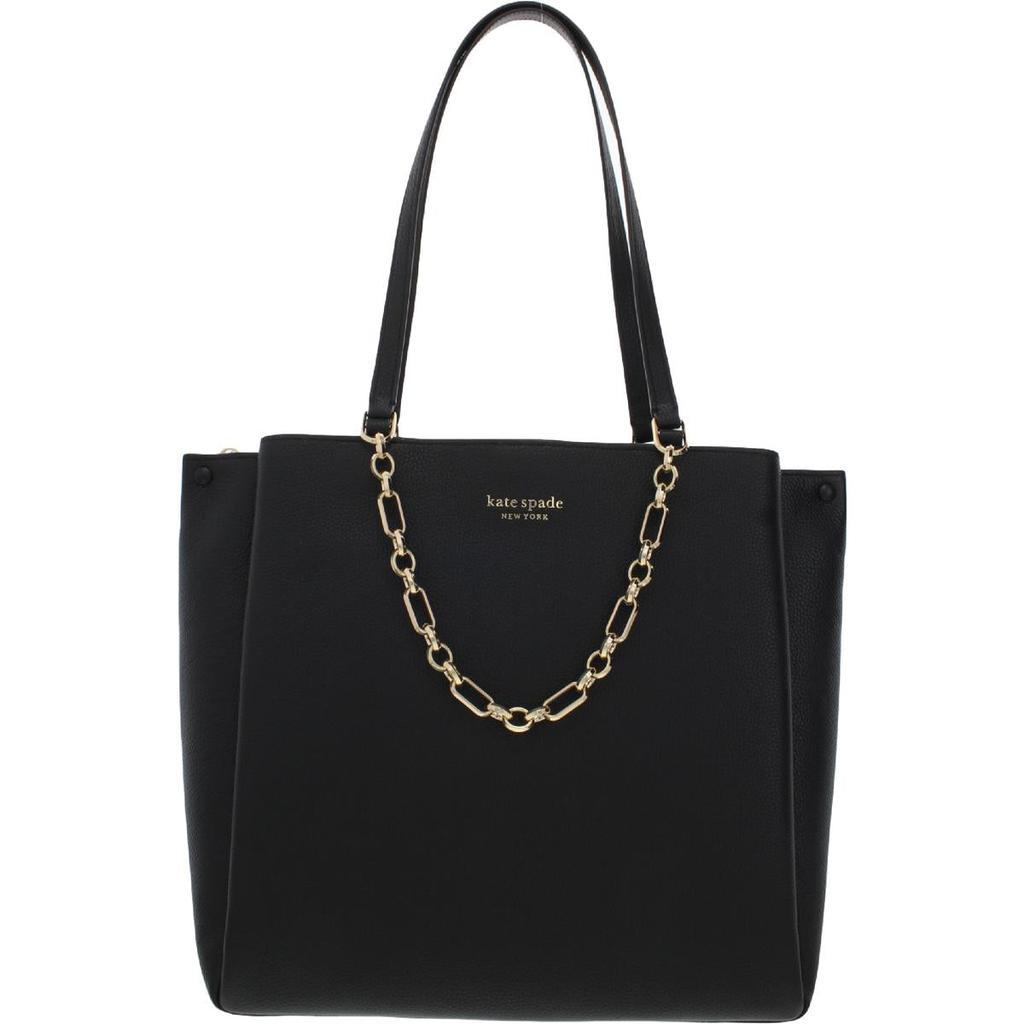 商品Kate Spade|Kate Spade Carlyle Women's Pebbled Leather Signature Tote Handbag,价格¥2016,第4张图片详细描述