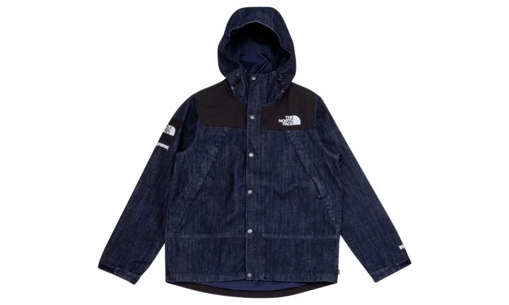 商品Supreme|Supreme TNF Denim Dot Shot Jacket,价格¥13487,第1张图片