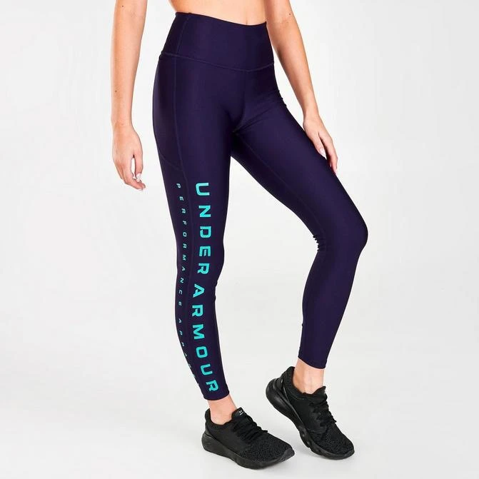 商品Under Armour|Women's Under Armour HeatGear No-Slip Waistband Performance Leggings,价格¥111,第1张图片