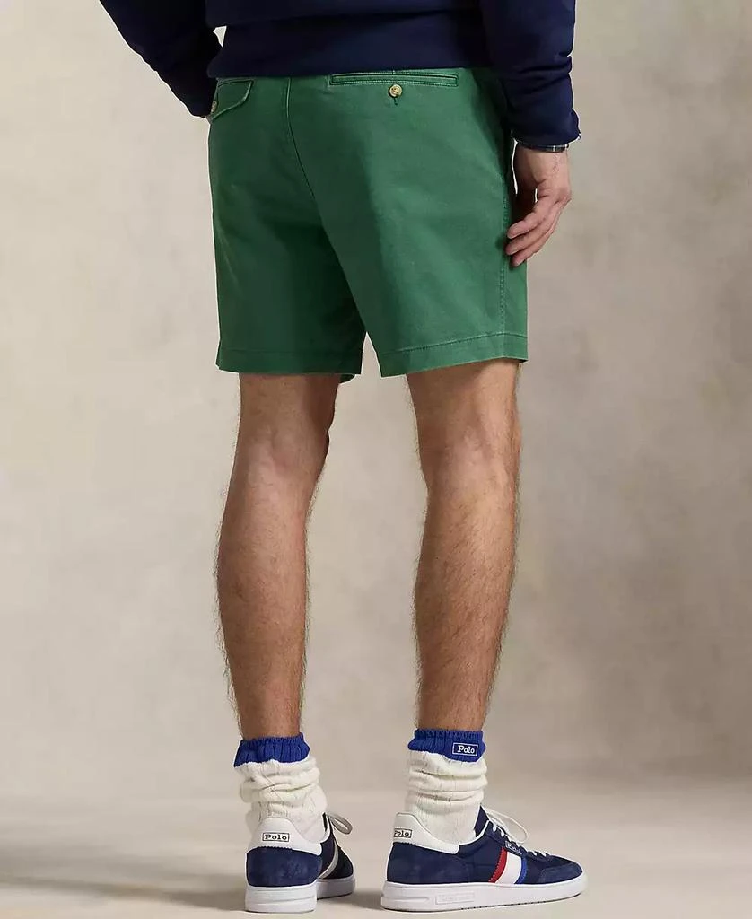 商品Ralph Lauren|Men's Classic Fit Stretch Prepster 6" Shorts,价格¥445,第2张图片详细描述
