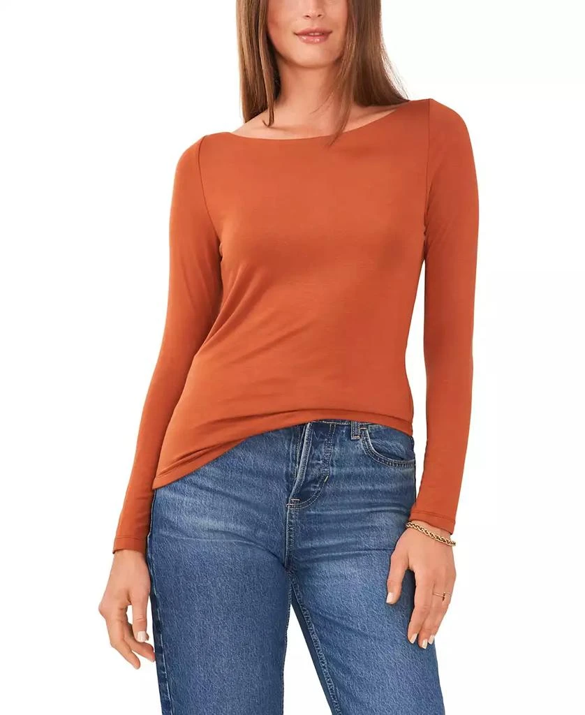 商品1. State|Women's Long Sleeve Cowl with Cross Strap Top,价格¥512,第1张图片