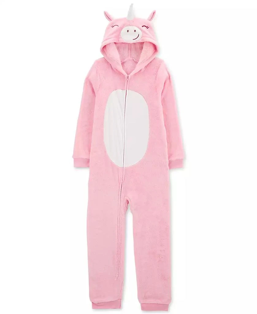 商品Carter's|Little & Big Girls Unicorn Pajama Jumpsuit Costume,价格¥157,第1张图片