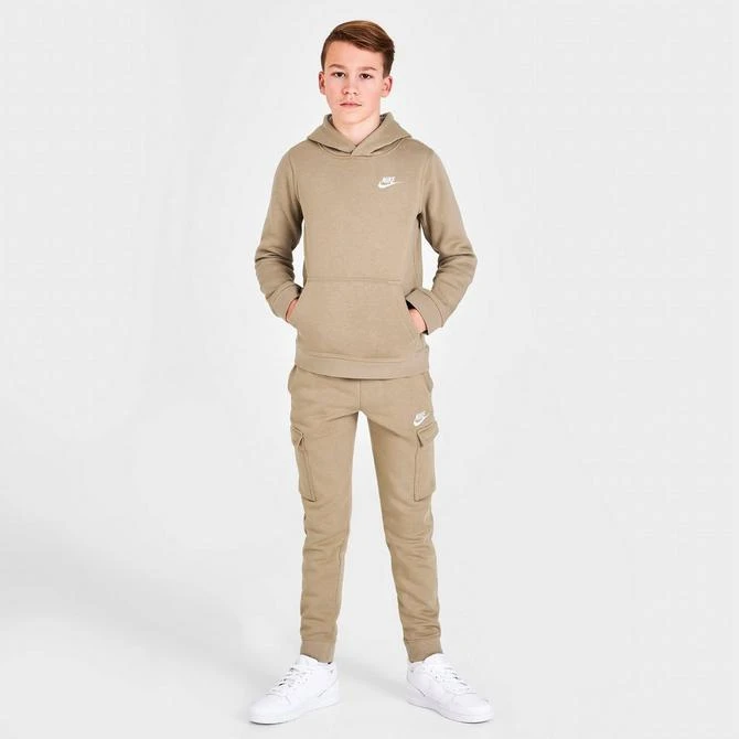 商品NIKE|Boys' Nike Sportswear Club Fleece Pullover Hoodie,价格¥297,第2张图片详细描述