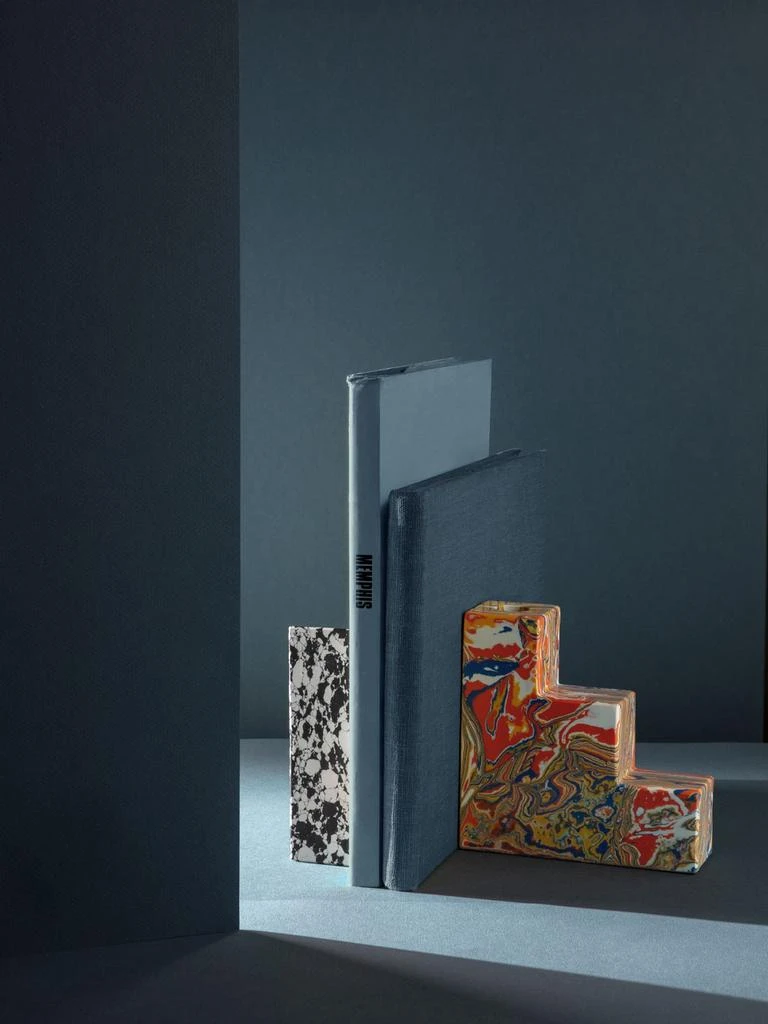 商品Tom Dixon|Set Of 2 Swirl Stepped Bookends,价格¥2299,第1张图片详细描述