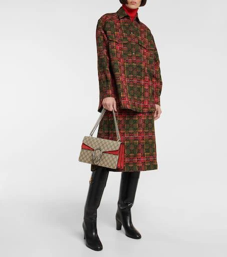 商品Gucci|Dionysus GG Supreme Small shoulder bag,价格¥24168,第5张图片详细描述