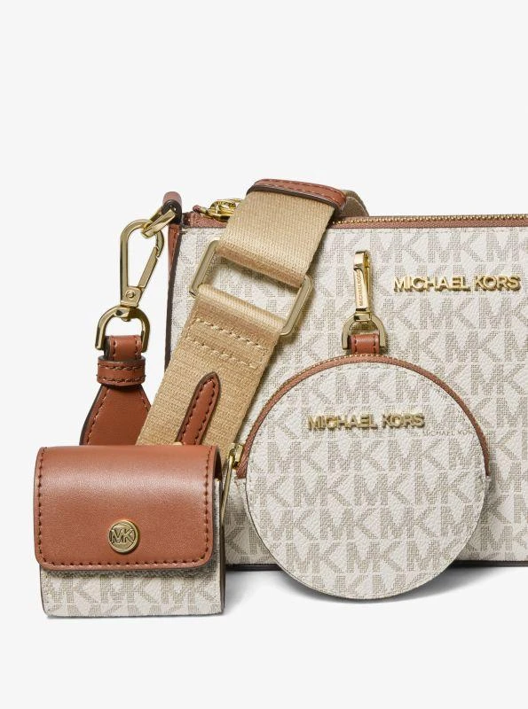 商品Michael Kors|Jet Set Logo Crossbody Bag with Case for Apple Airpods Pro®,价格¥904,第4张图片详细描述