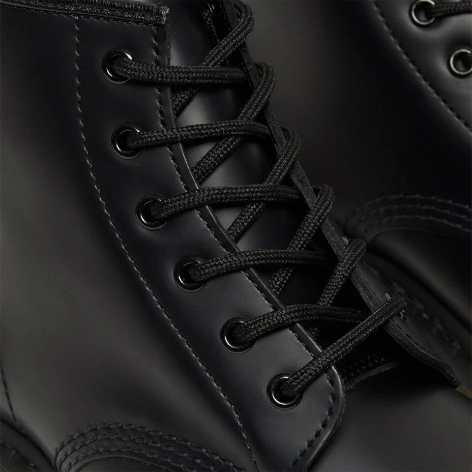 商品Dr. Martens|DR. MARTENS 101 SMOOTH LEATHER 6-EYE BOOTS - BLACK,价格¥770,第3张图片详细描述